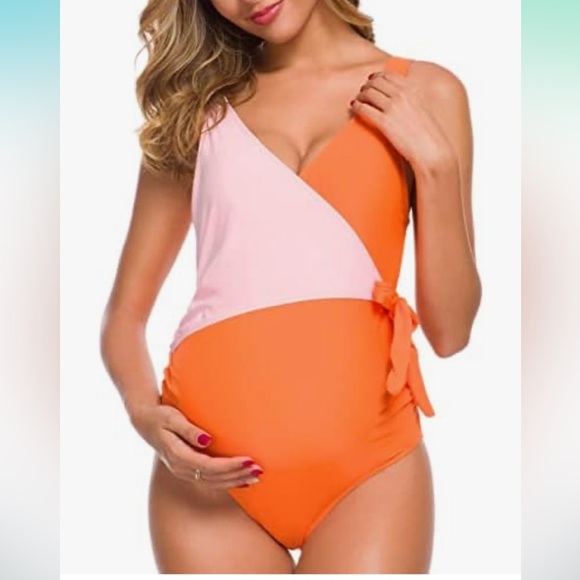 Tempotrek Maternity Swimsuit One Piece Size L - Picture 1 of 5